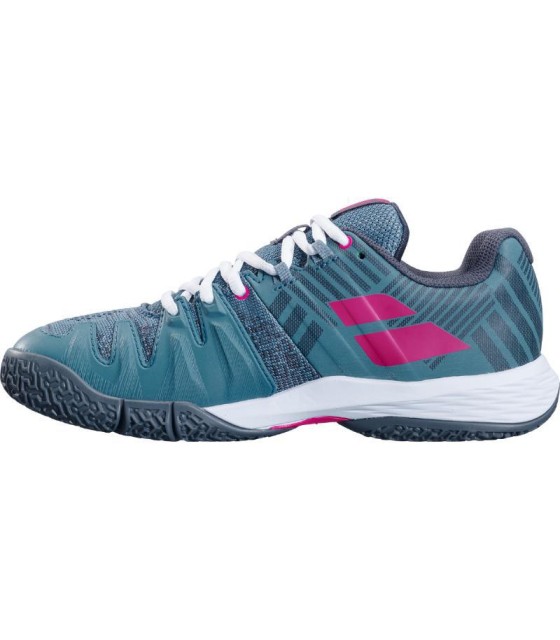 Ténis de Padel Babolat Sensa Azul atlântico / Branco para Mulher | Ipontennis