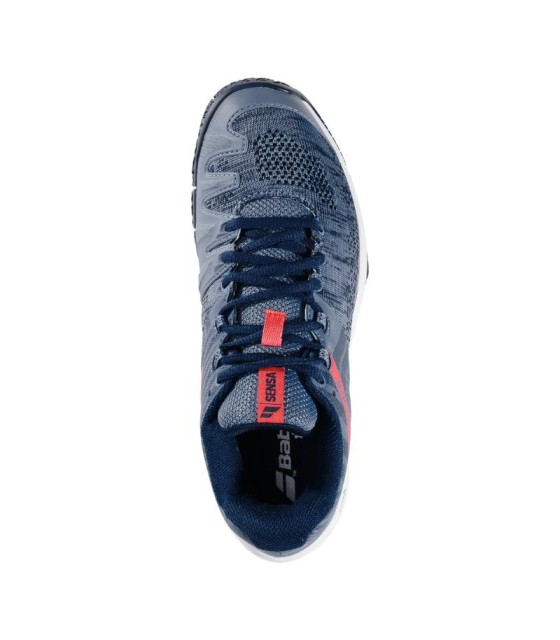 Zapatillas Babolat Sensa Infinity Azul Oscuro Mujer  4