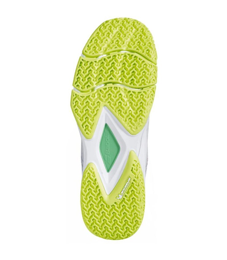 Zapatillas Babolat Jet Ritma Blanco Gris Mujer 3