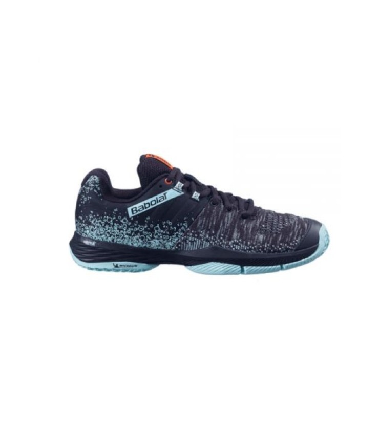 Zapatillas Babolat Sensa Negro Turquesa Mujer 2