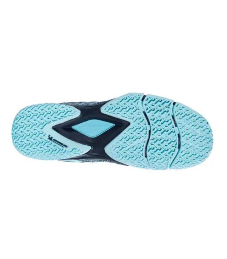 Zapatillas Babolat Sensa Negro Turquesa Mujer 3
