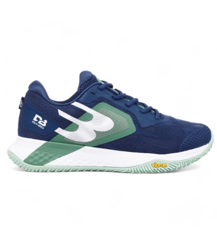 Scarpe da donna Bullpadel Delfi Brea Vertex Vibram 25V Ink Blue | Ipontennis