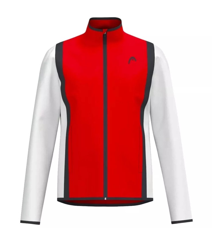 Veste Zippée Head Club 25 Rouge | Ipontennis