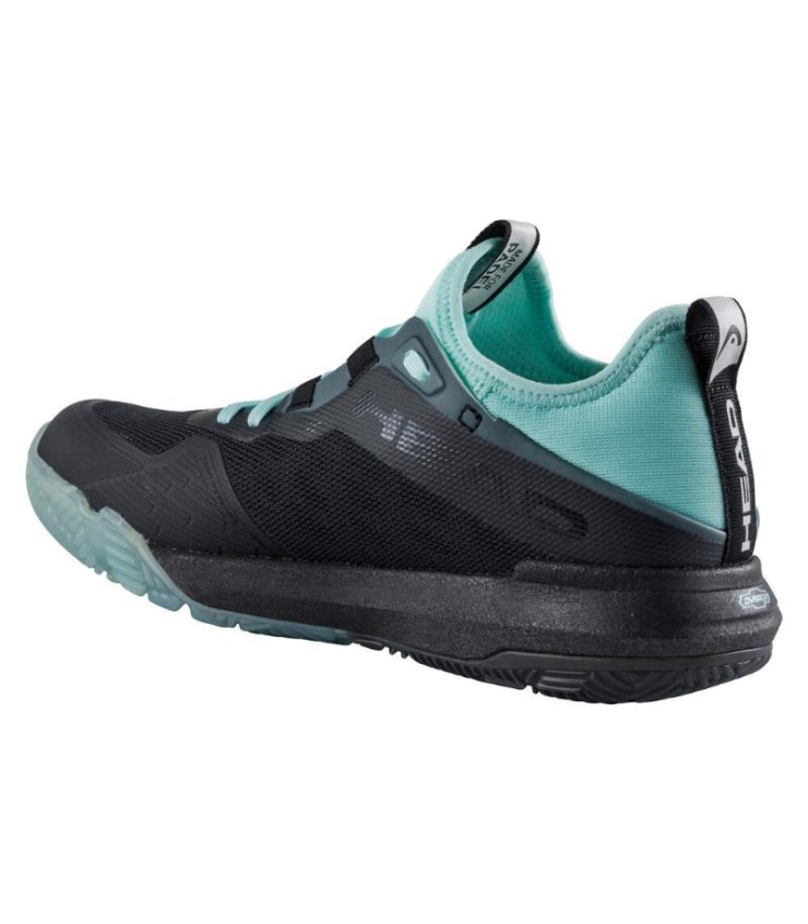 Head Motion Pro Padel Shoes Black Aqua Women | Ipontennis