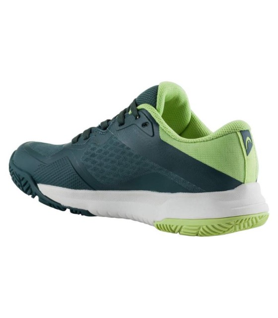 Zapatillas Head Motion Padel Verde Bosque Junior  3