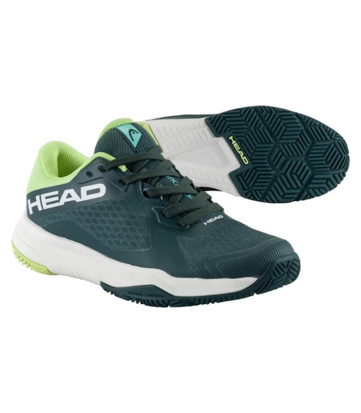 Chaussures Head Motion Padel Vert Forêt Junior | Ipontennis