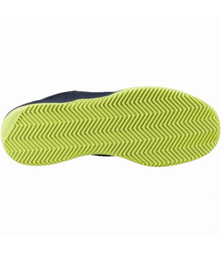Zapatillas Head Revolt Pro 4.5 Clay Azul Marino Lima Junior  2