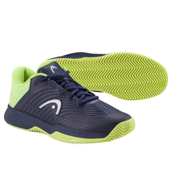 Ténis de Padel Head Revolt Pro 4.5 Clay Azul-marinho Lima Junior | Ipontennis