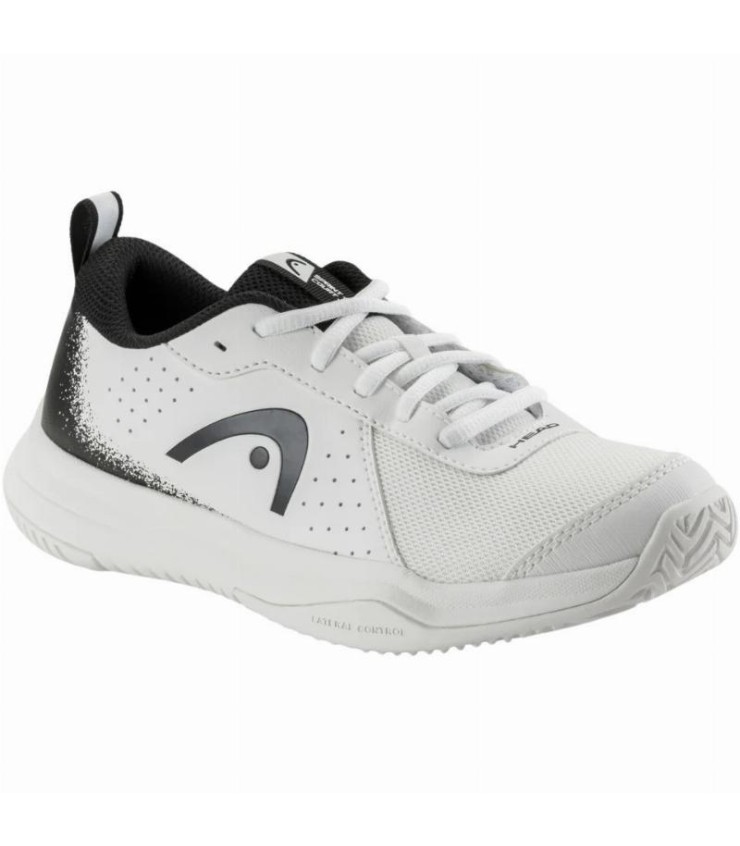 Head Sprint Court 4.0 White Black Junior SHOES | Ipontennis