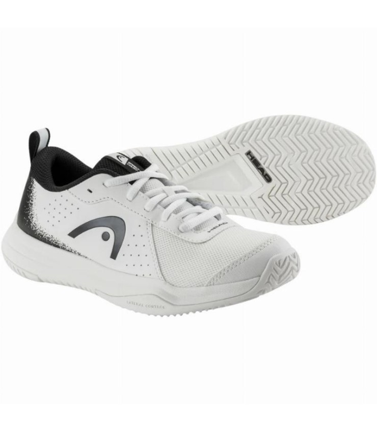 Zapatillas Head Sprint Court 4.0 Blanco Negro Junior  4