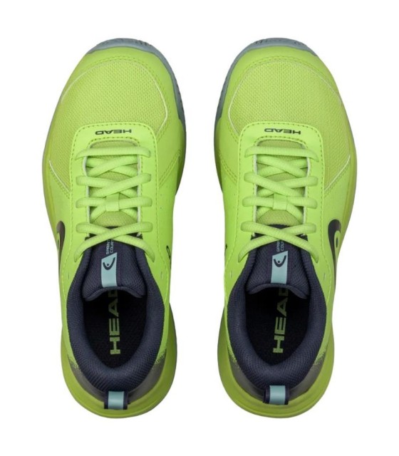 Head Sprint Court 4.0 Dark Blue Lime Junior SHOES | Ipontennis