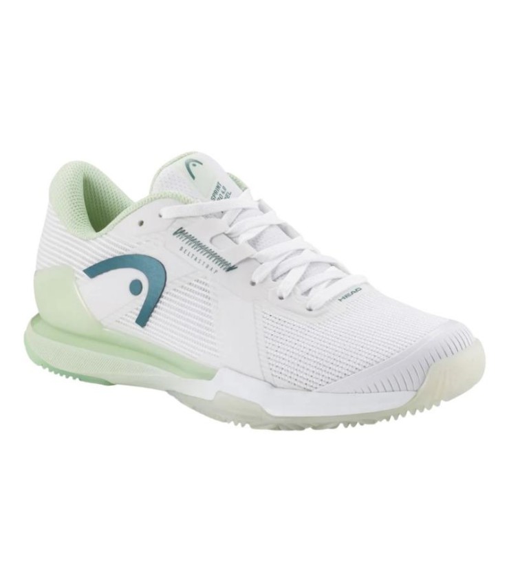 Head Sprint Pro 4.0 Padel Tennisschuhe Weiße grüne Frau | Ipontennis