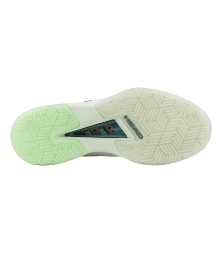 Zapatillas Head Sprint Pro 4.0 Blanco Verde Mujer  2