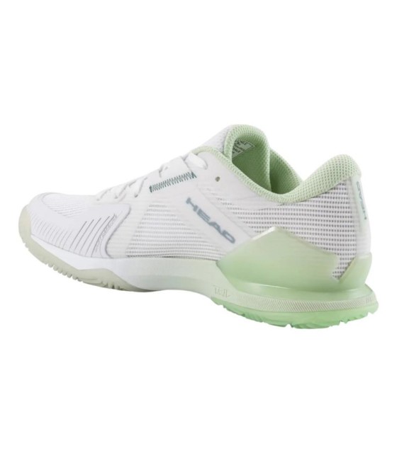 Zapatillas Head Sprint Pro 4.0 Blanco Verde Mujer  3