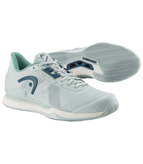 Zapatillas Head Sprint Pro 3.5 Clay Aqua Teal Mujer  4