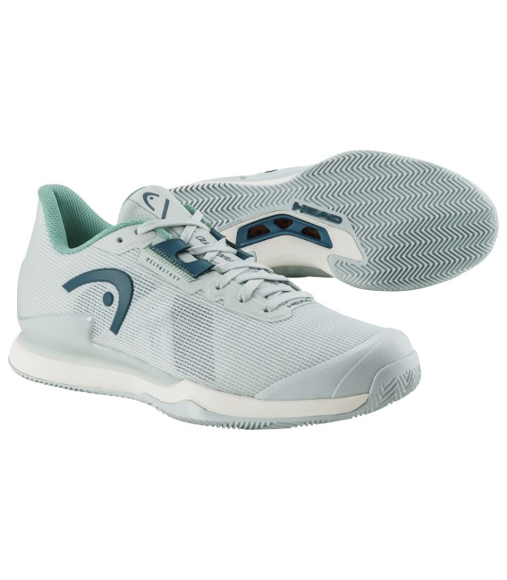 Zapatillas Head Sprint Pro 3.5 Clay Aqua Teal Mujer  4