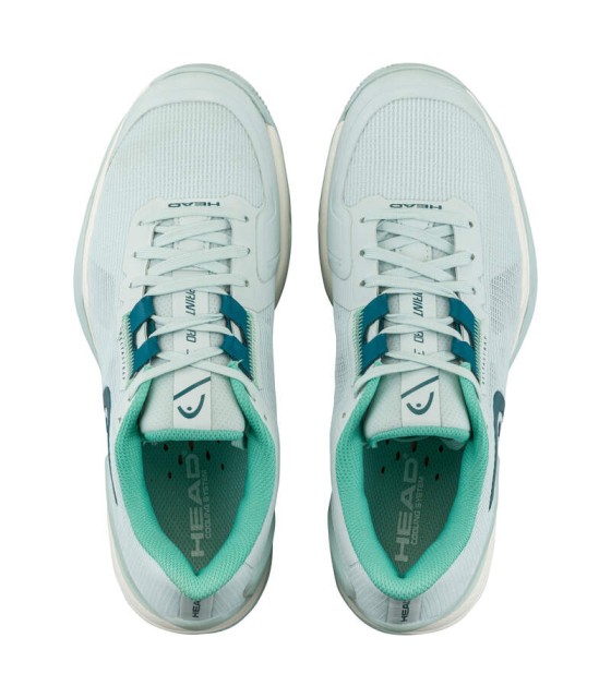 Chaussures Head Sprint Pro 3.5 Clay Aqua Teal Mujer | Ipontennis