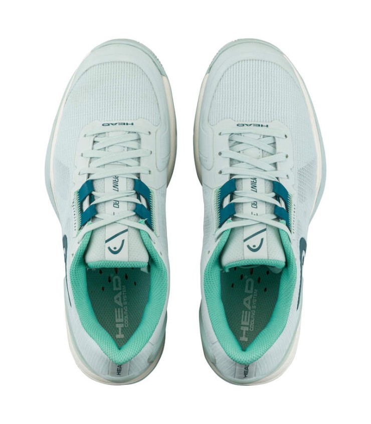 Scarpe Head Sprint Pro 3.5 Clay Aqua Teal Mujer | Ipontennis