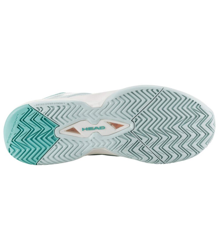 Zapatillas Head Revolt Evo 2.0 Aqua Teal Mujer  2