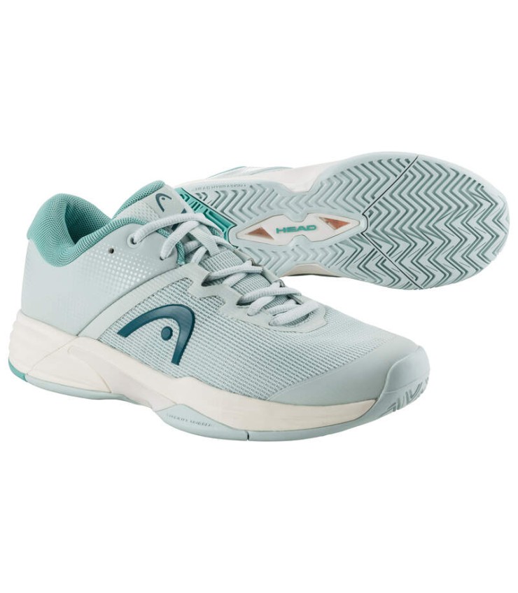 Zapatillas Head Revolt Evo 2.0 Aqua Teal Mujer  4