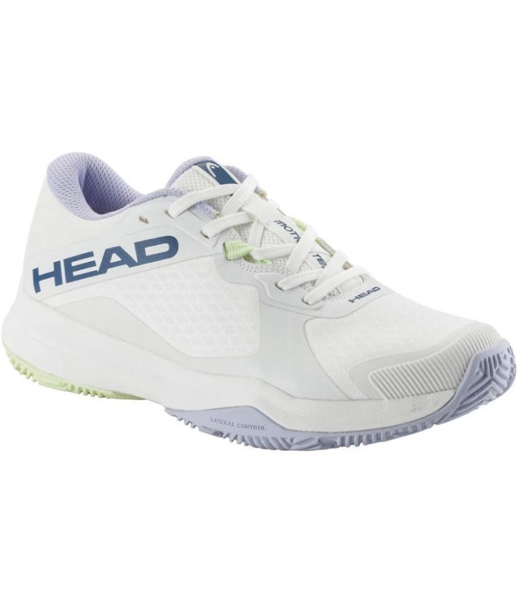 Zapatillas Head Motion Team Padel Blanco Lavanda Mujer  1