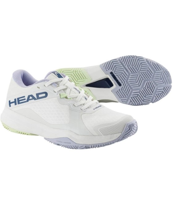 Ténis de Padel Head Motion Team Branco / Lavanda para Mulher | Ipontennis
