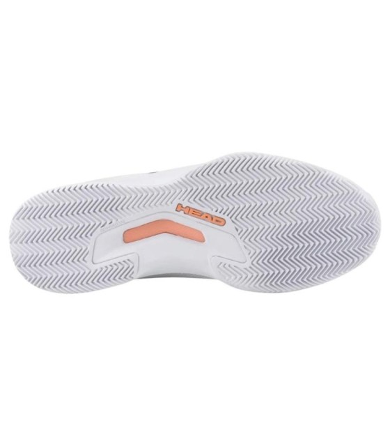 Ténis de Padel Head Sprint Team 4.0 Clay Branco Coral para Mulher | Ipontennis