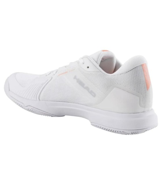 Ténis de Padel Head Sprint Team 4.0 Clay Branco Coral para Mulher | Ipontennis