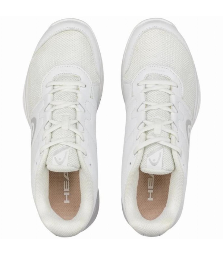 Zapatillas Head Revolt Court Blanco Gris Mujer  5