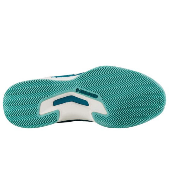 Zapatillas Head Sprint Team 3.5 Clay Azul Stone Blanco Mujer  2