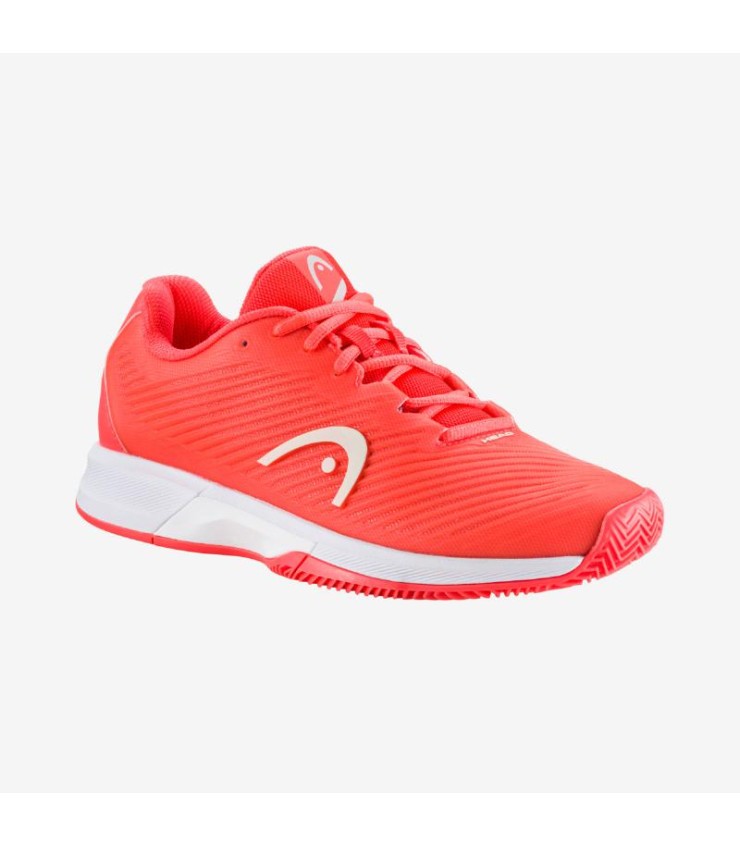 Head Revolt Pro 4.0 Clay Coral White Women's Shoes | IPONTENNIS