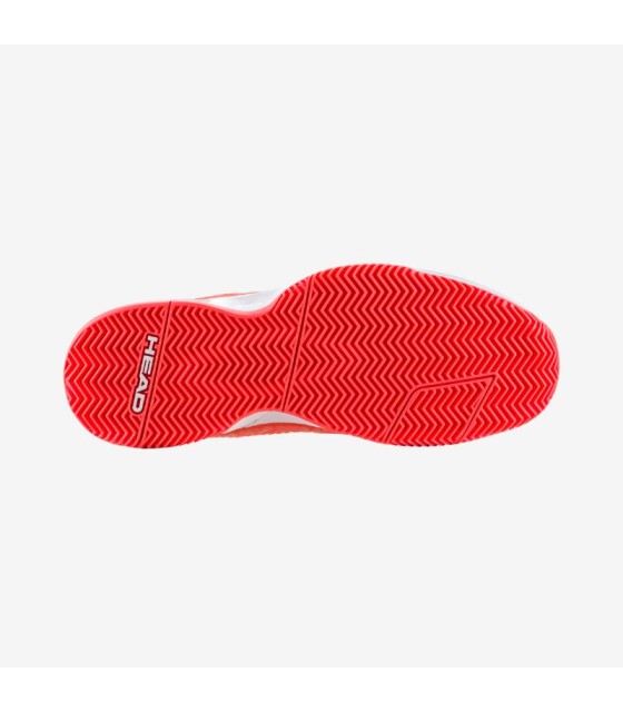 Tenis Head Revolt Pro 4.0 Clay Coral Branco Mulher | Ipontennis
