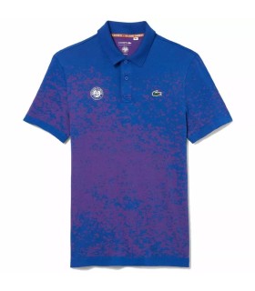 Polo Lacoste Esporte Roland Garros Blue / Rose