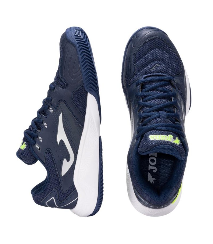 Chaussures Joma Master 1000 2503 Bleu Marine Jaune | Ipontennis