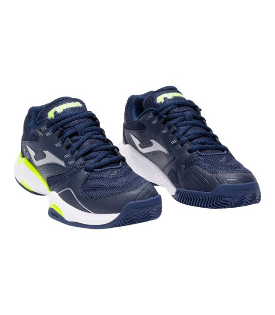 Chaussures Joma Master 1000 2503 Bleu Marine Jaune Offre Bon Marché | Ipontennis
