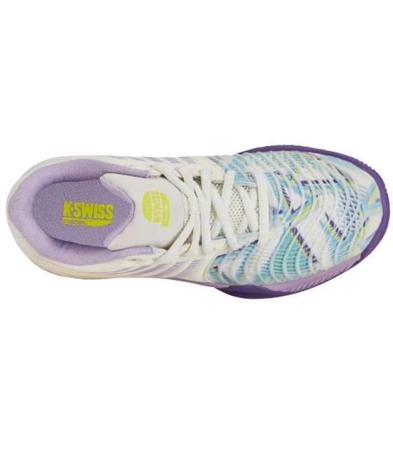 Tenis K-swiss Express Light 3 HB Padel Branco Roxo Mulher | IPONTENNIS