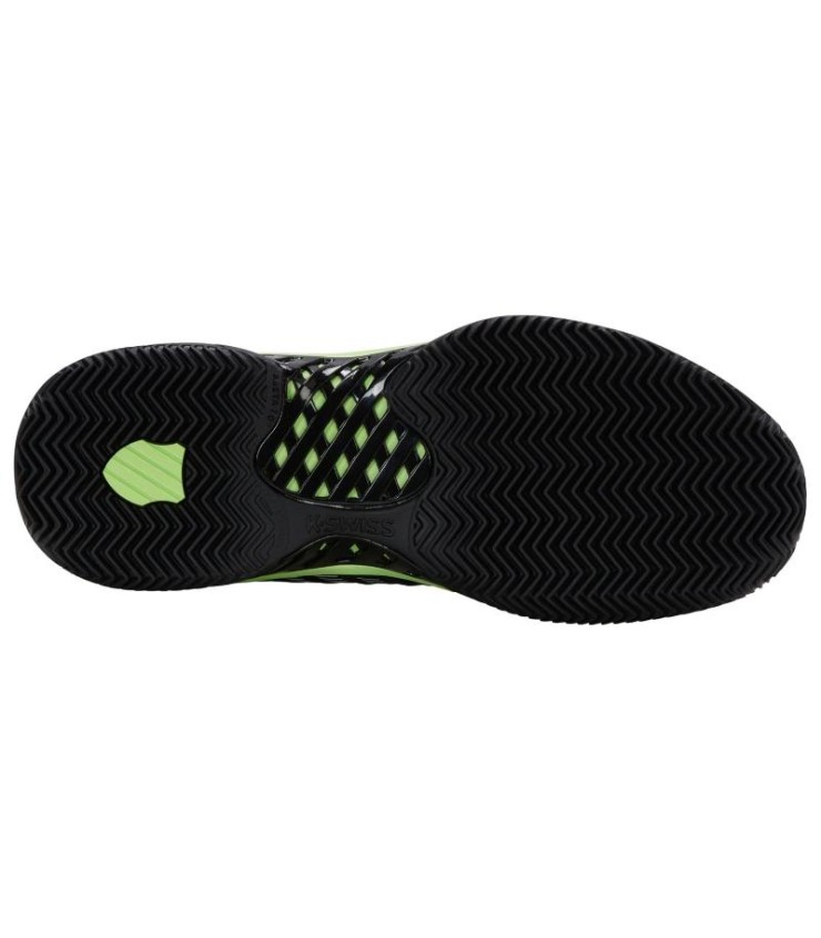 Tênis Kswiss Express Light 3 HB Clay Preto Verde Neon | Ipontennis