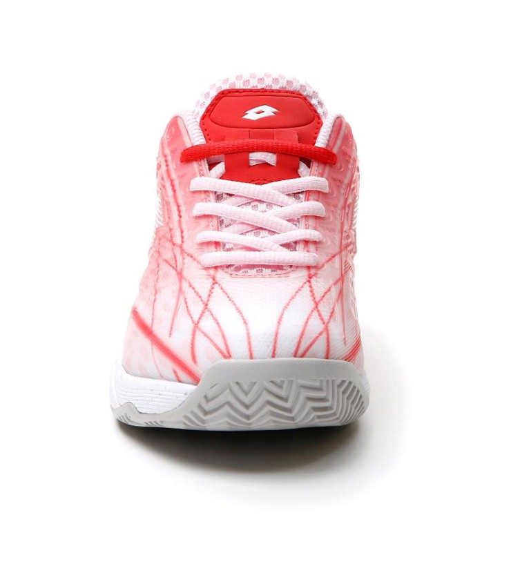 Lotto Mirage 300 Red Poppy White Women's Shoes | IPONTENNIS