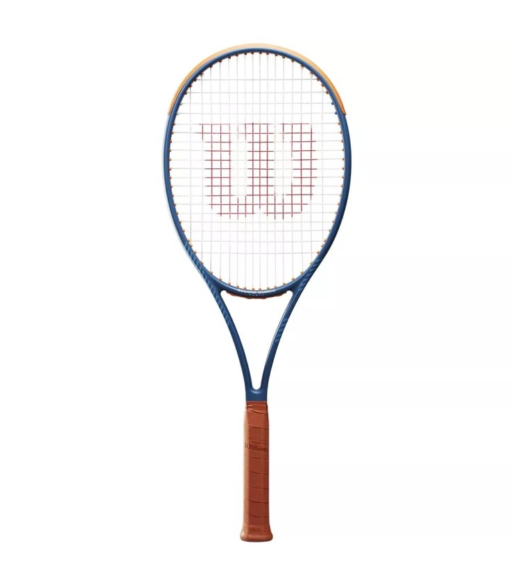 Raqueta Wilson Blade 98 16x19 v9 Roland Garros 2024 (305g) 1