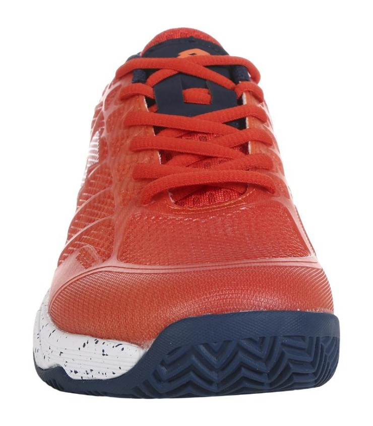 Zapatillas Lotto Mirage 300 III CLY Naranja Blanco  4