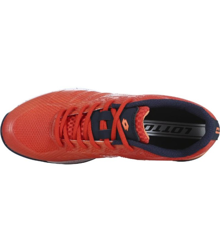 Zapatillas Lotto Mirage 300 III CLY Naranja Blanco  6