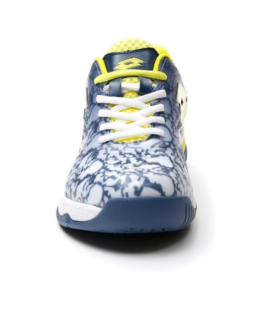 Zapatillas Lotto Superrapida 200 III Blanco Azul Denim  4