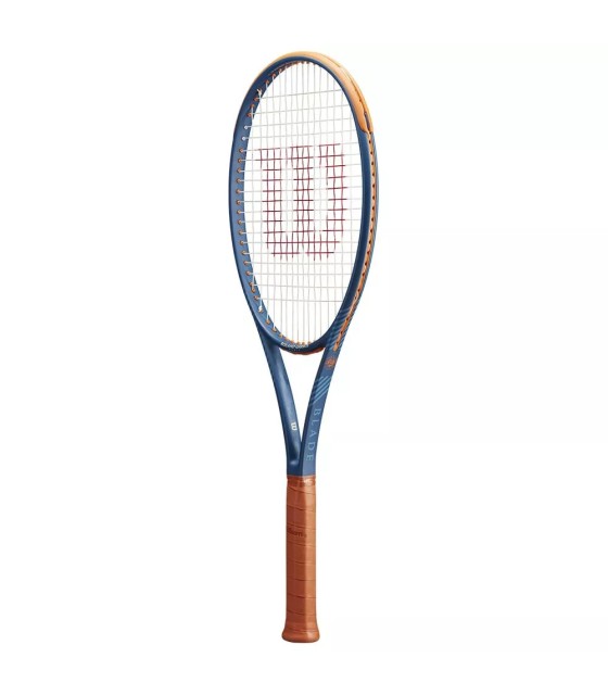 Raquette Wilson Blade 98 16x19 v9 Roland Garros 2024 (305g) | Ipontennis