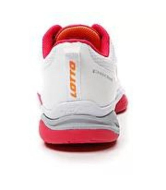 Zapatillas Lotto Superrapida 400 V Blanco Rosa Mujer  6