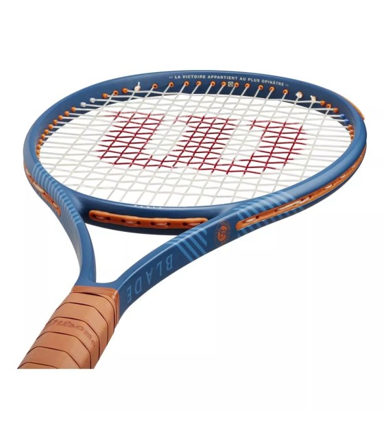 Wilson Blade 98 16x19 v9 Roland Garros 2024 (305g) Tennisschläger | Ipontennis