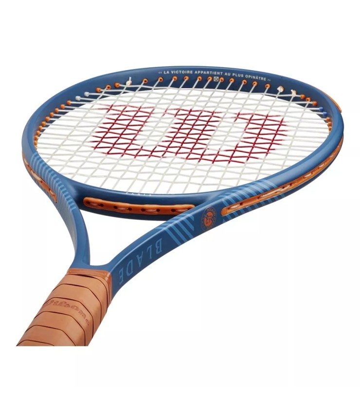 Raquete Wilson Blade 98 16x19 v9 Roland Garros 2024 (305g) | Ipontennis