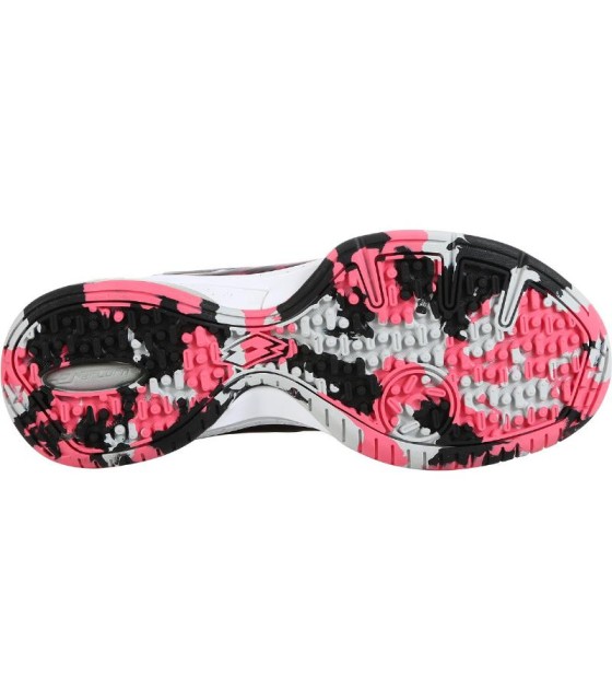 Zapatillas Lotto Superrapida 200 IV Negro Fucsia Mujer  2