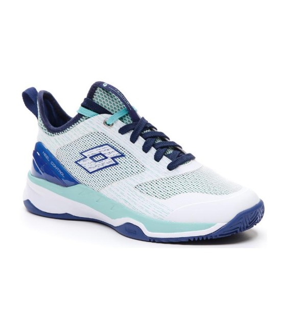 Tenis Lotto Mirage 200 Branco Azul Mulher | IPONTENNIS