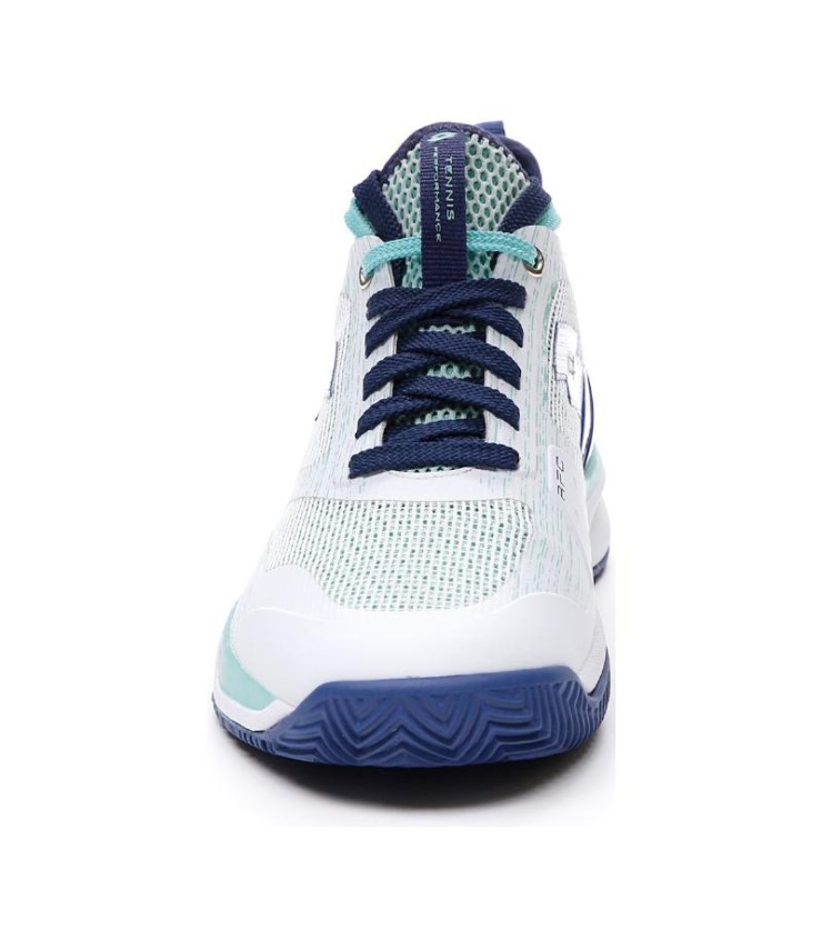 Lotto Mirage 200 White Blue Women's Shoes | Ipontennis