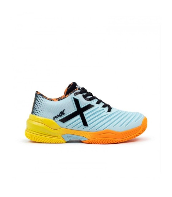 Ténis Munich Padx 58 Padel Cinza Laranja Mulher  | Ipontennis